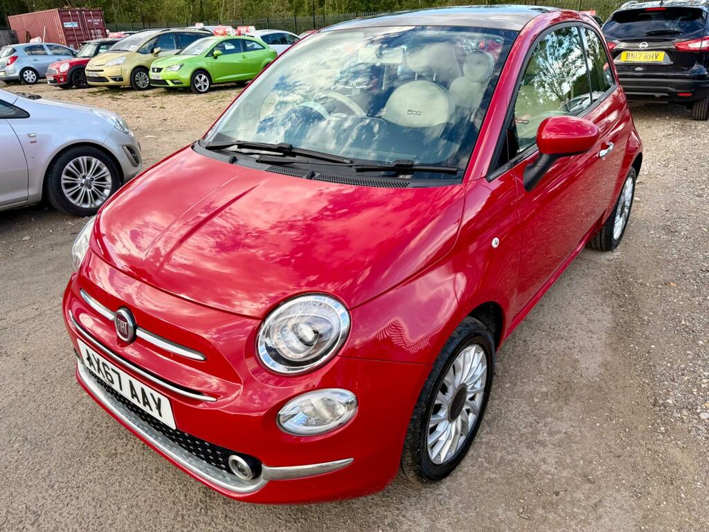 Fiat 500 Hatchback 1.2 Lounge Euro 6 Ss 201818 Grey #9
