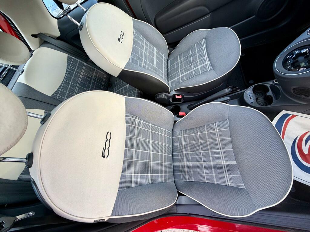 Fiat 500 Hatchback 1.2 Lounge Euro 6 Ss 201818 Grey #21