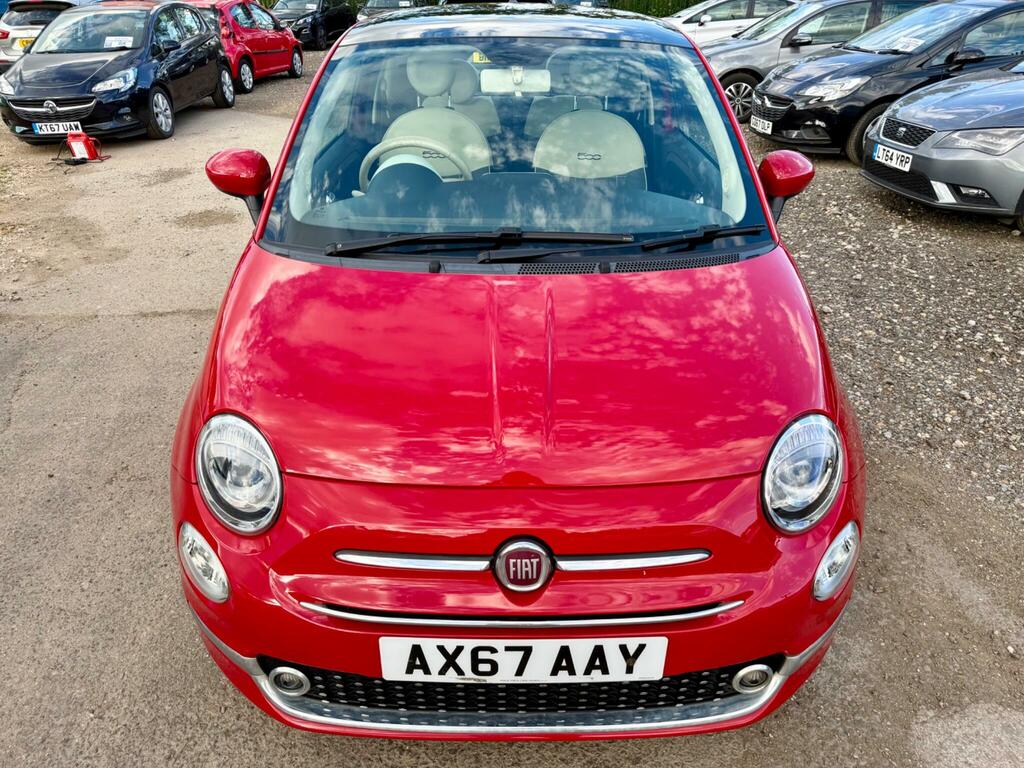Fiat 500 Hatchback 1.2 Lounge Euro 6 Ss 201818 Grey #7