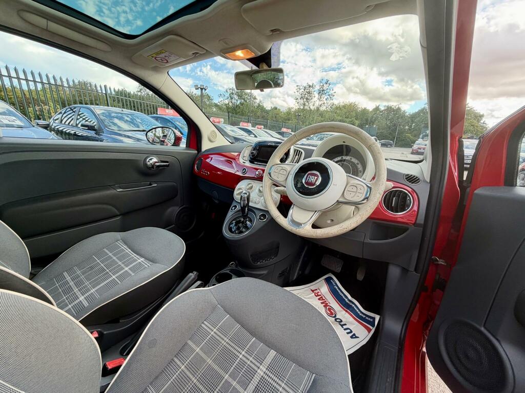 Fiat 500 Hatchback 1.2 Lounge Euro 6 Ss 201818 Grey #47