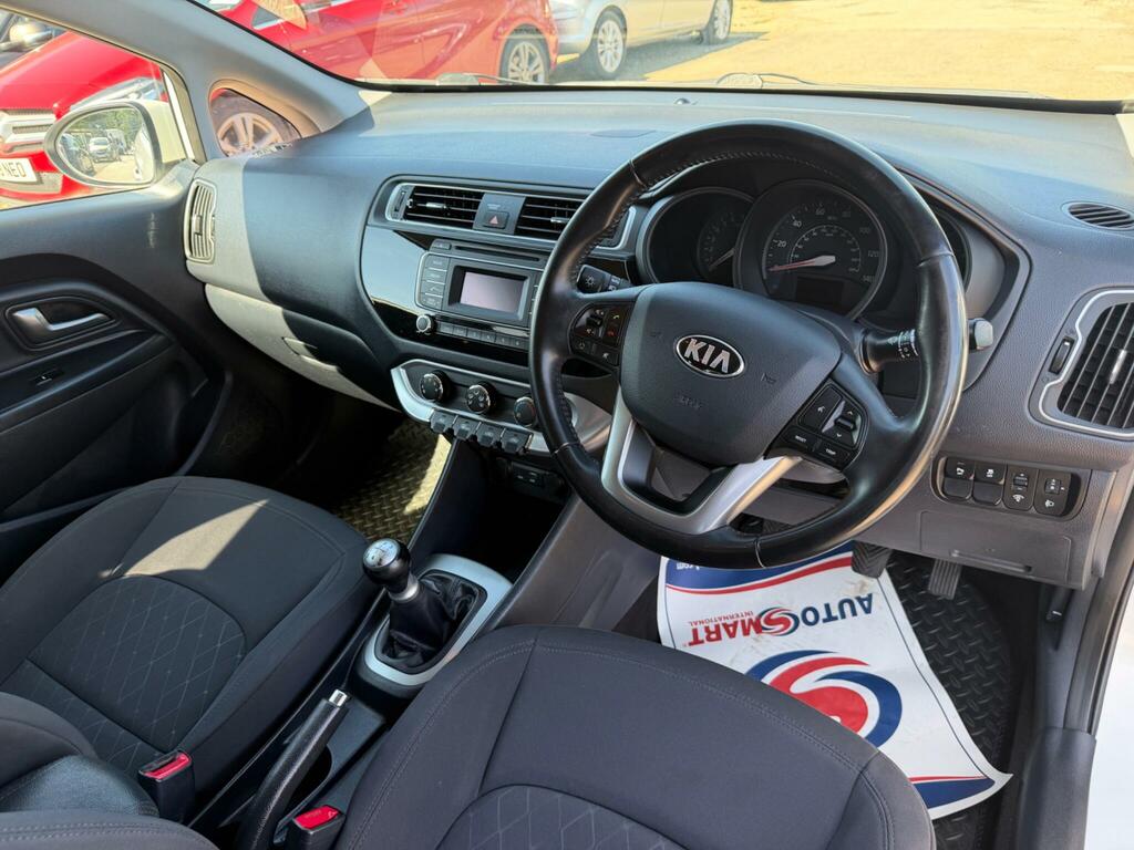 Kia RIO 1.25 Sr7 Hatchback Euro 6 84 Bh White #22