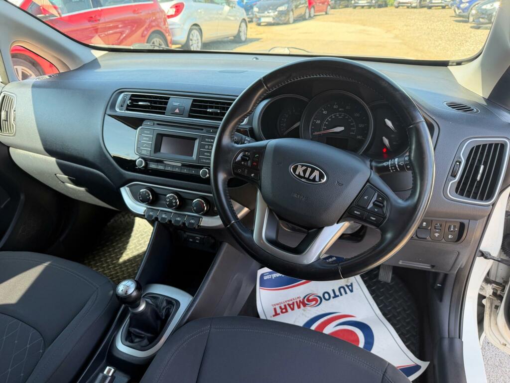 Kia RIO 1.25 Sr7 Hatchback Euro 6 84 Bh White #23