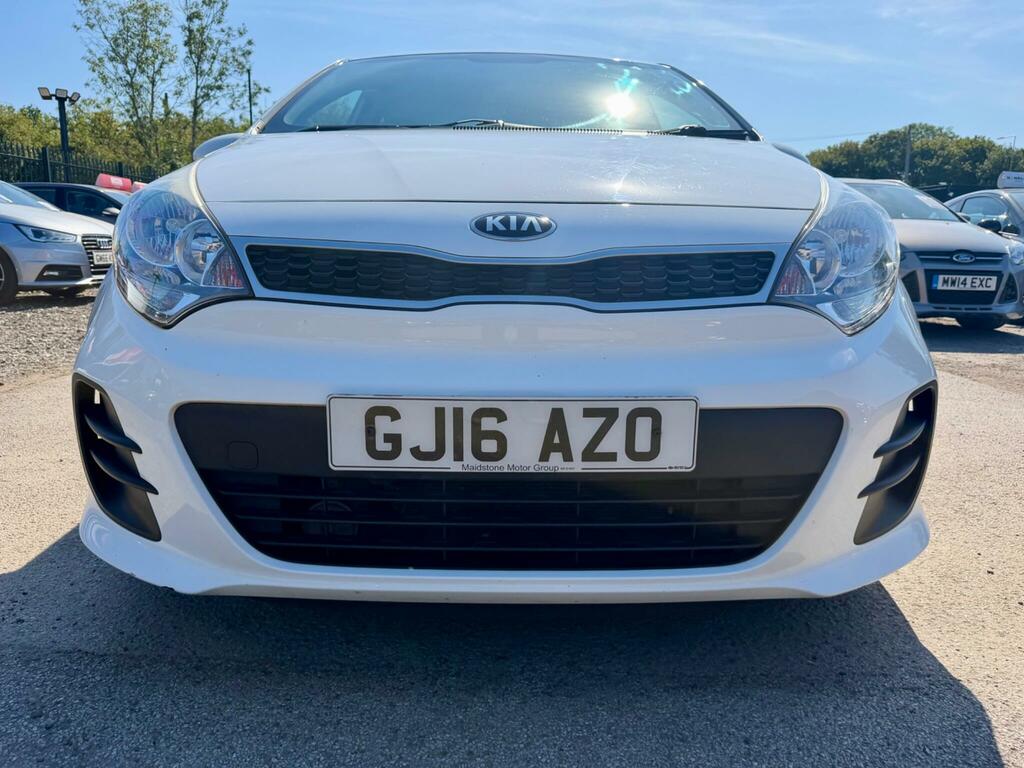 Kia RIO 1.25 Sr7 Hatchback Euro 6 84 Bh White #8