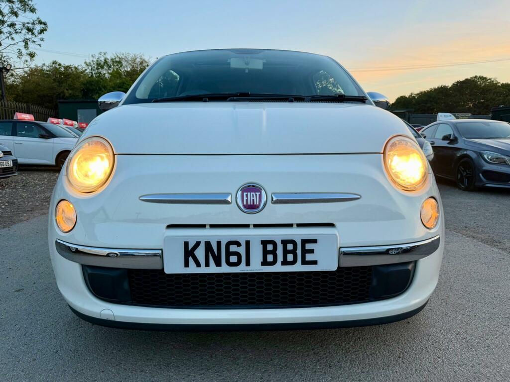 Fiat 500 Lounge White #2