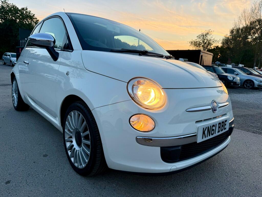 Fiat 500 Lounge White