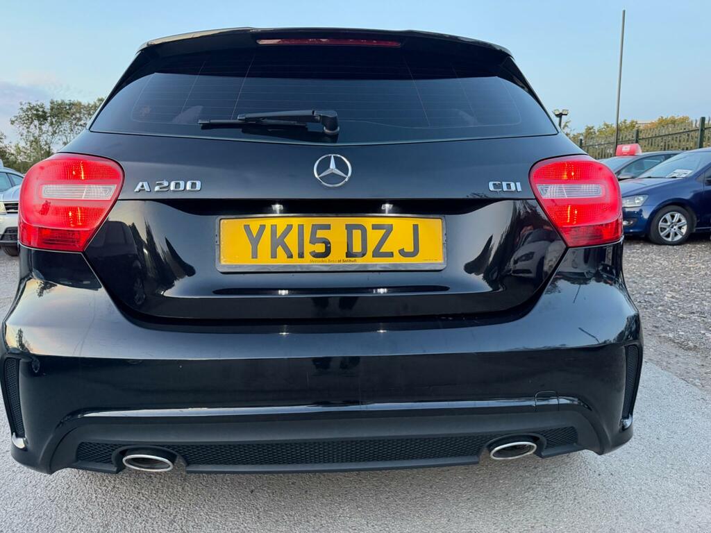 Mercedes-Benz A Class 1.6 A180 Sport Premium Plus Euro 6 Ss Black #16
