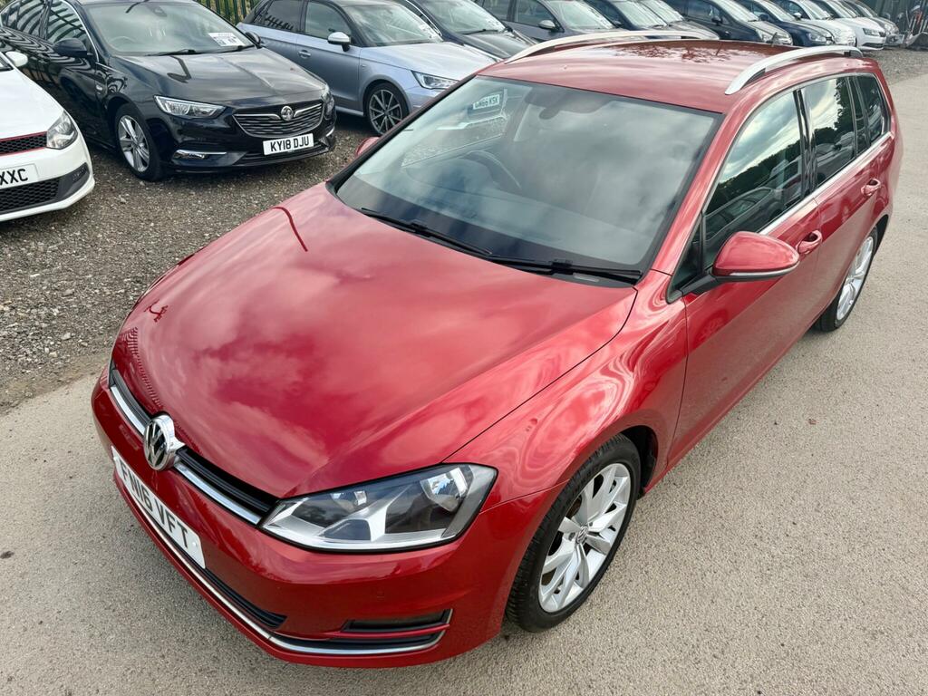 Volkswagen Golf Gt Red #4