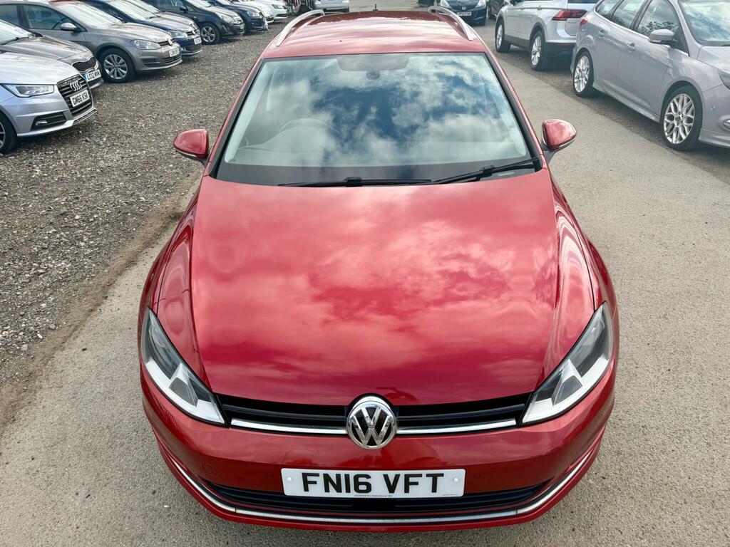 Volkswagen Golf Gt Red #3
