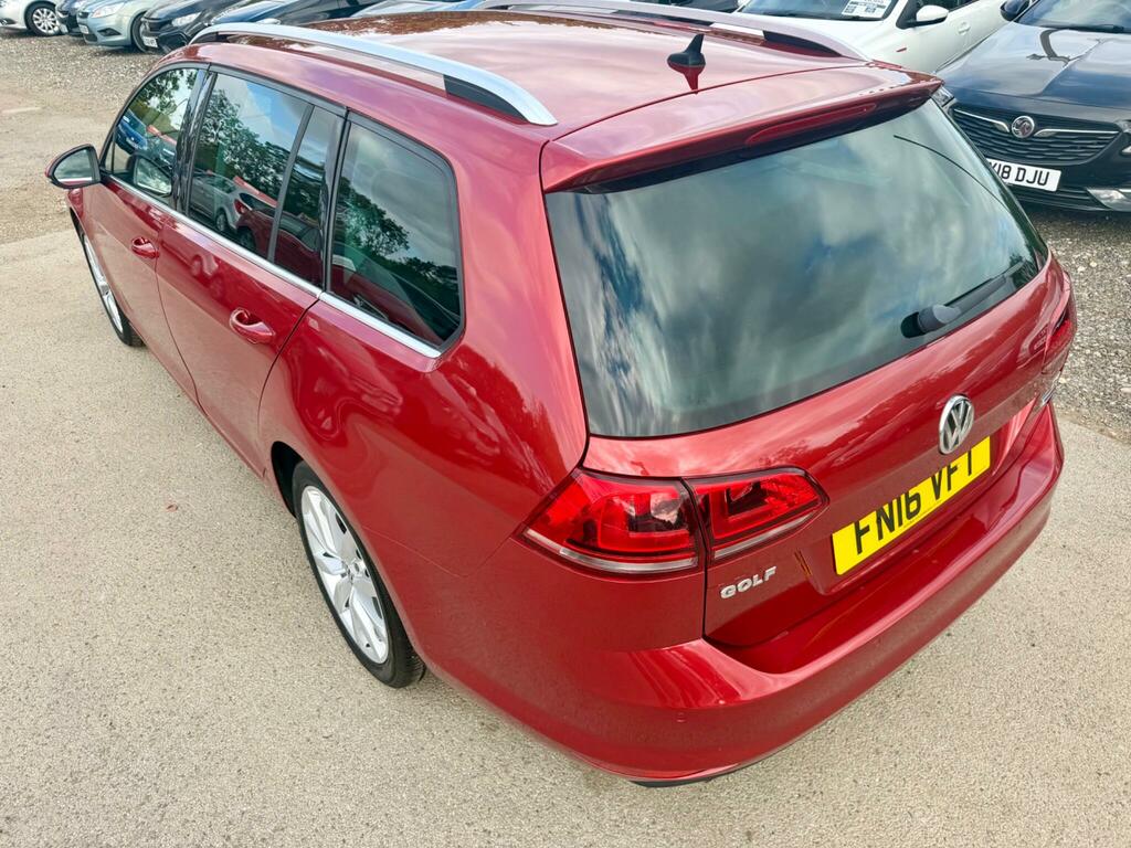 Volkswagen Golf Gt Red #5