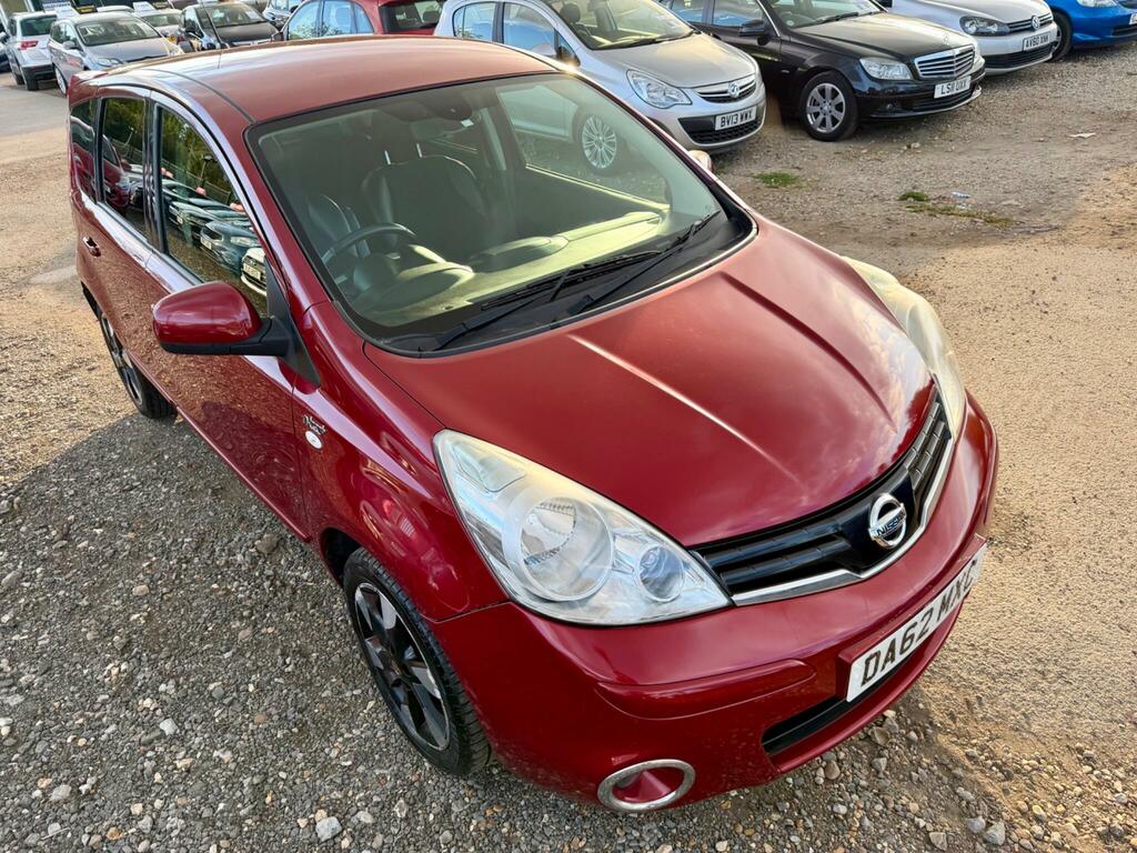 Nissan Note 1.6 16V N-tec Euro 5 DA62MXC Red #2