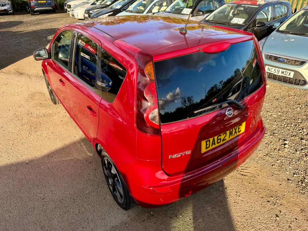 Nissan Note 1.6 16V N-tec Euro 5 DA62MXC Red #5