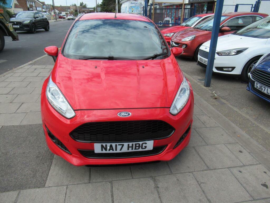 Ford Fiesta 1.0T Ecoboost St-line Euro 6 S S NA17HBG Red #6