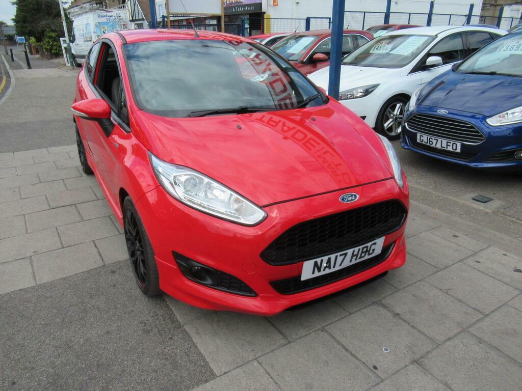Ford Fiesta 1.0T Ecoboost St-line Euro 6 S S NA17HBG Red #5
