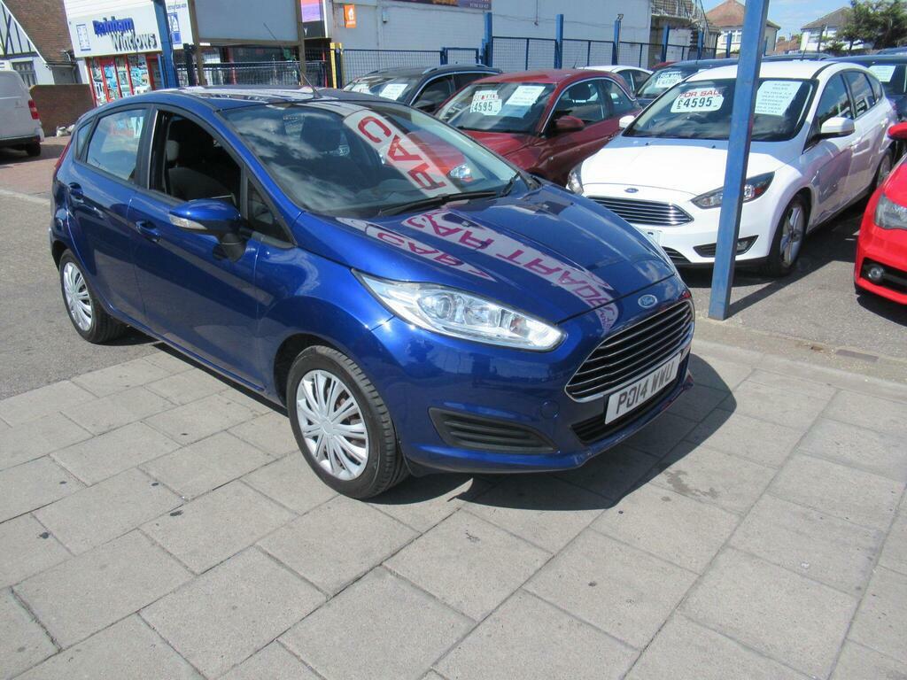 Ford Fiesta 1.25 Style Euro 5 PO14WWU Blue #4
