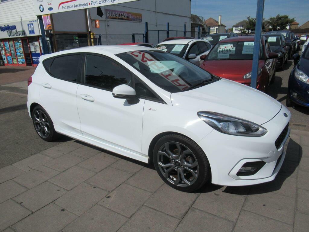 Ford Fiesta 1.0T Ecoboost St-line Euro 6 S S EA18VBM White #2