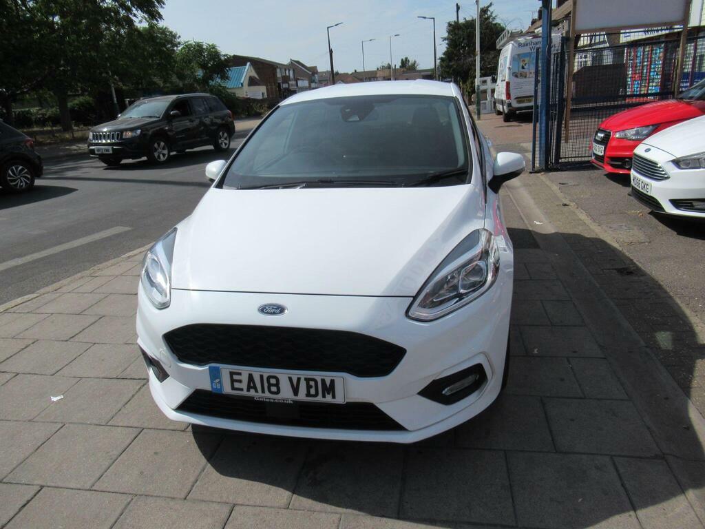 Ford Fiesta 1.0T Ecoboost St-line Euro 6 S S EA18VBM White #3