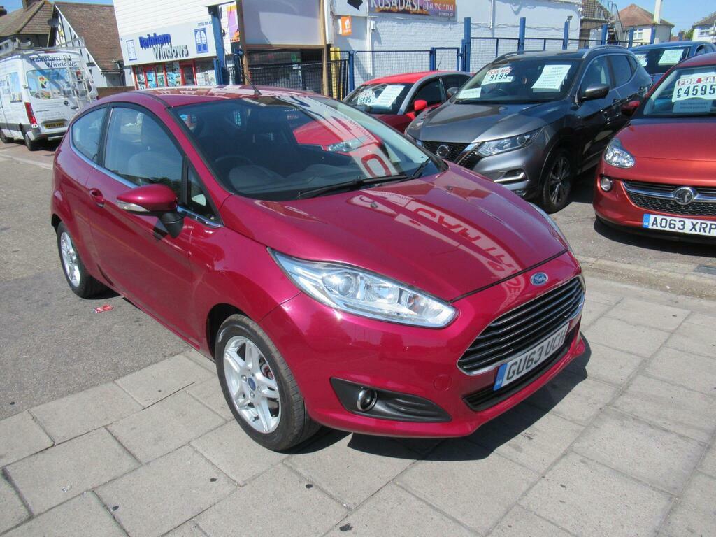 Ford Fiesta 1.6 Zetec Powershift Euro 5 GU63UCH Red #4