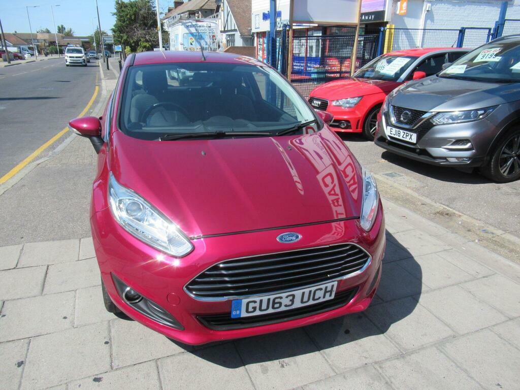 Ford Fiesta 1.6 Zetec Powershift Euro 5 GU63UCH Red #6
