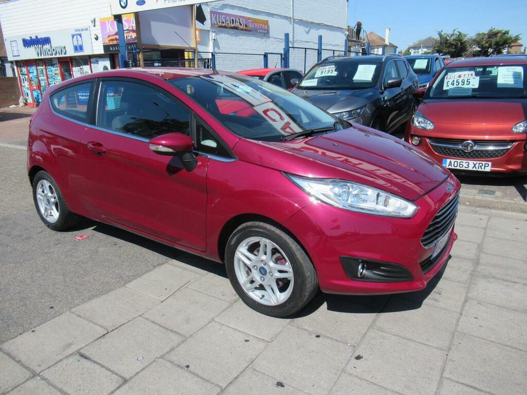 Ford Fiesta 1.6 Zetec Powershift Euro 5 GU63UCH Red #3