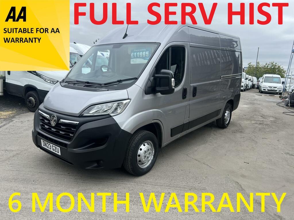 Vauxhall Movano 2.2 Cdti 3500 Biturbo Prime Panel Van M Silver