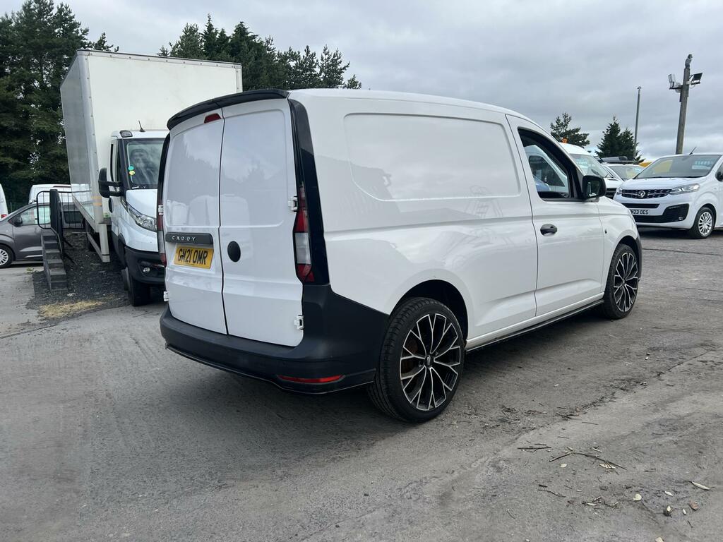 Volkswagen Caddy Commerce White #4