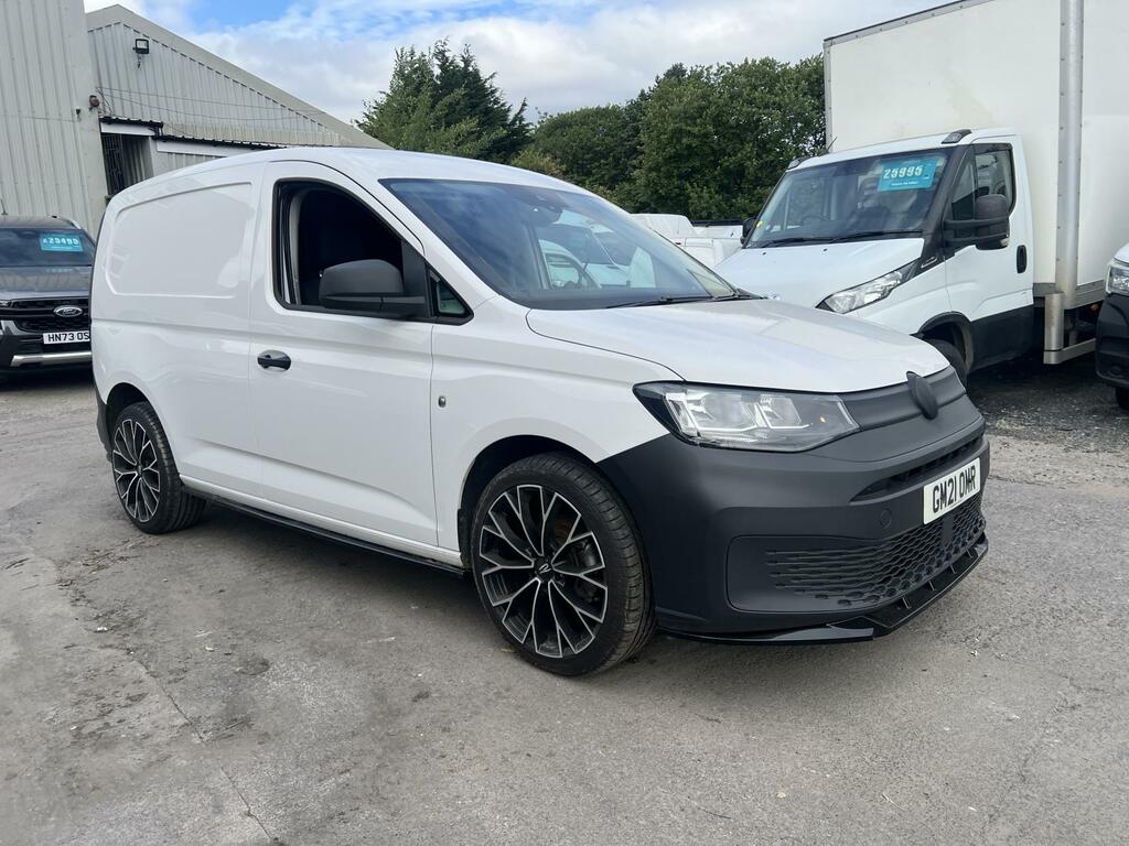 Volkswagen Caddy Commerce White #2