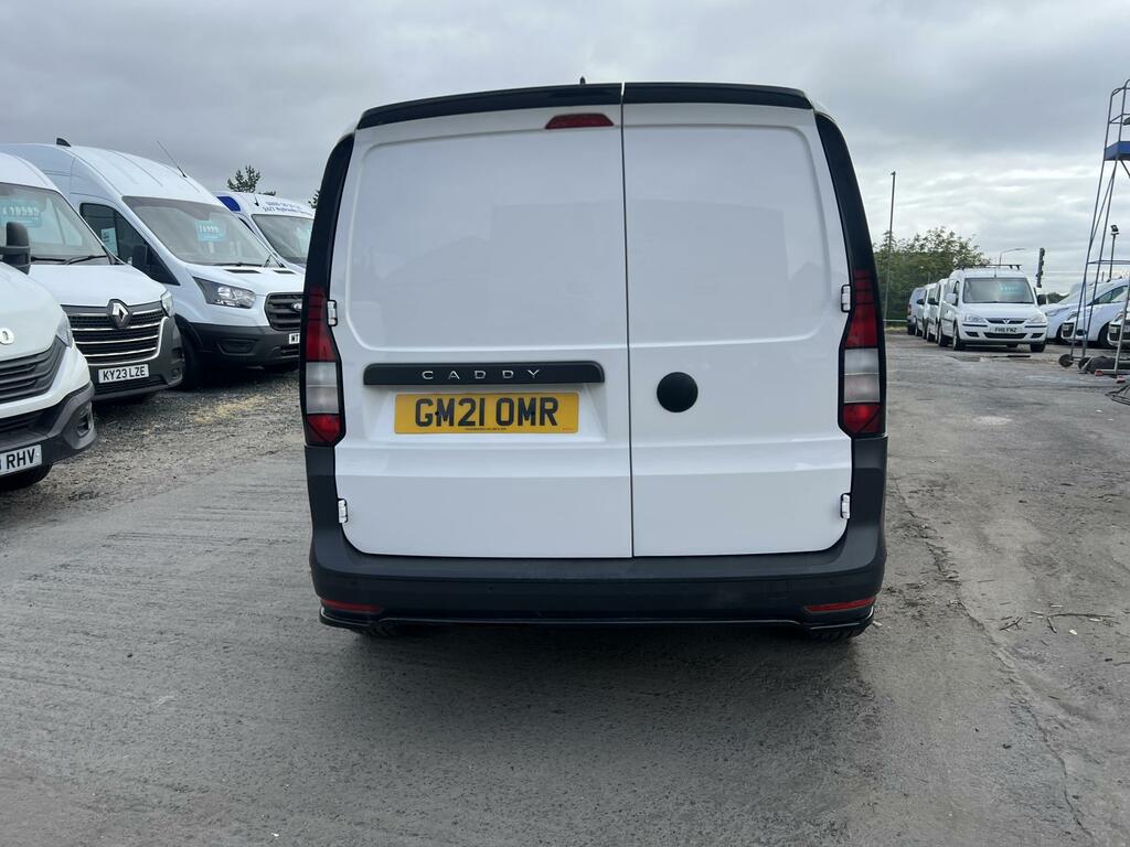 Volkswagen Caddy Commerce White #5