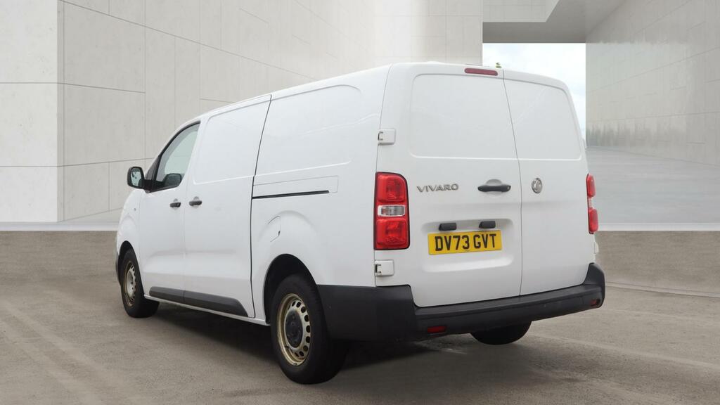 Vauxhall Vivaro Prime White #3