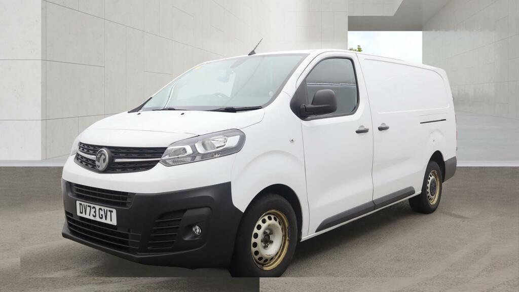 Vauxhall Vivaro Prime White #2