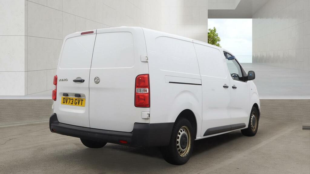 Vauxhall Vivaro Prime White #4
