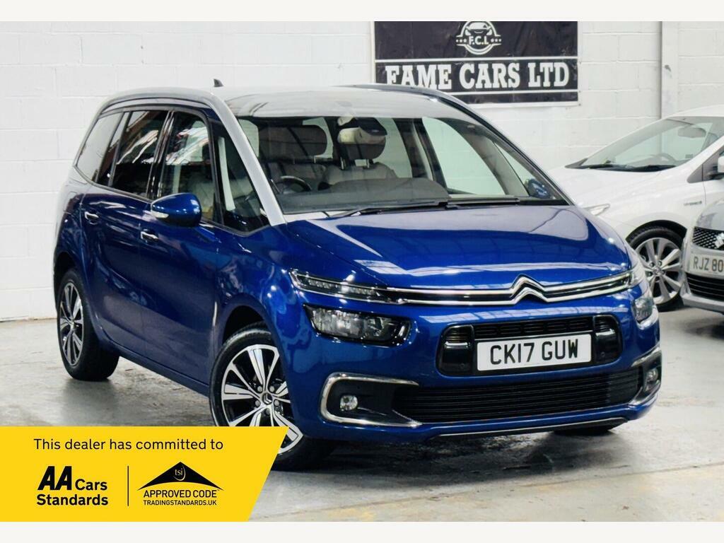 Citroen Grand C4 Picasso 1.6 Bluehdi Flair Eat6 Euro 6 S S Blue