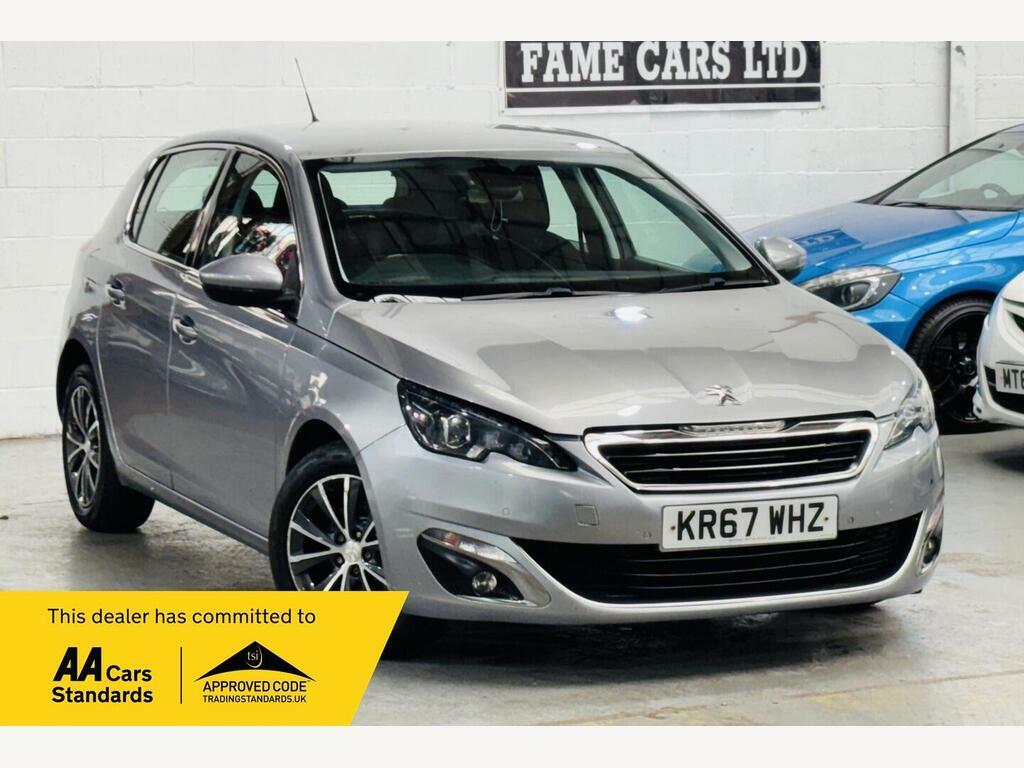 Peugeot 308 1.6 Bluehdi Allure Eat Euro 6 S S Grey