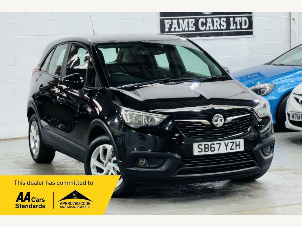 Vauxhall Crossland X 1.2 Turbo Se Euro 6 S S Black