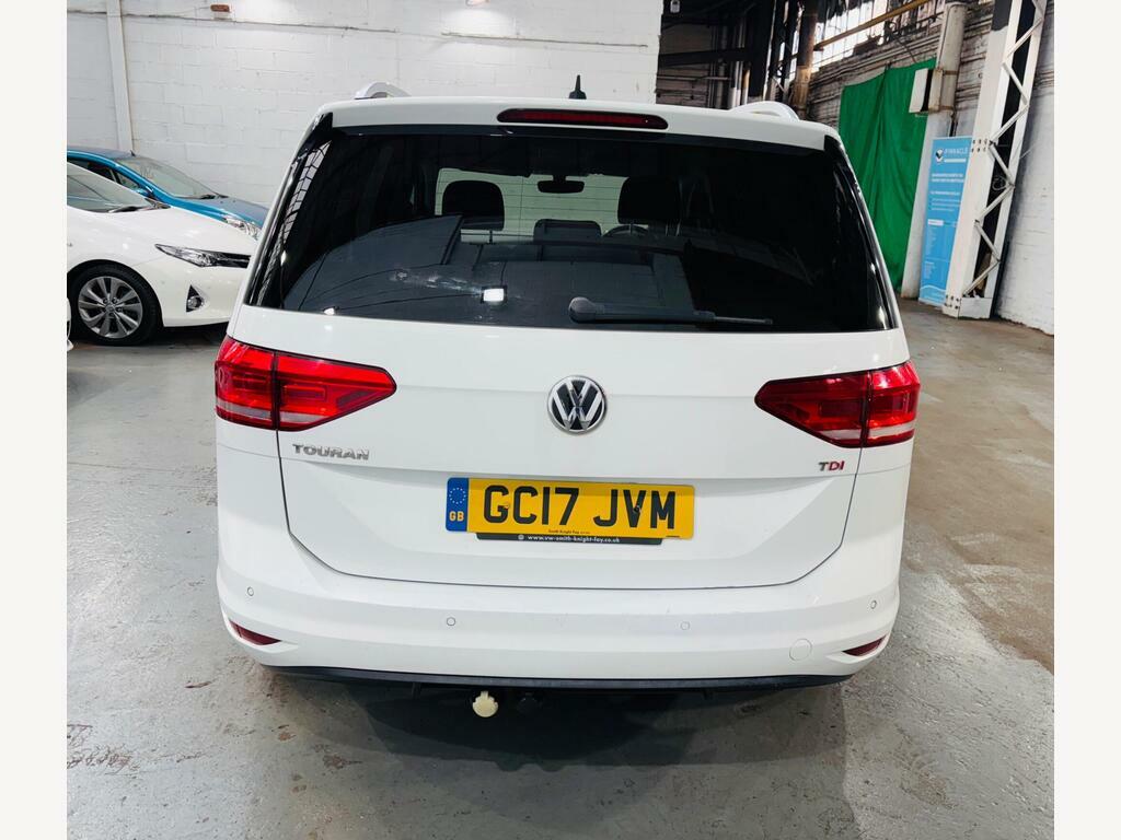 Volkswagen Touran 1.6 Tdi Bluemotion Tech Se Dsg Euro 6 S S White #5