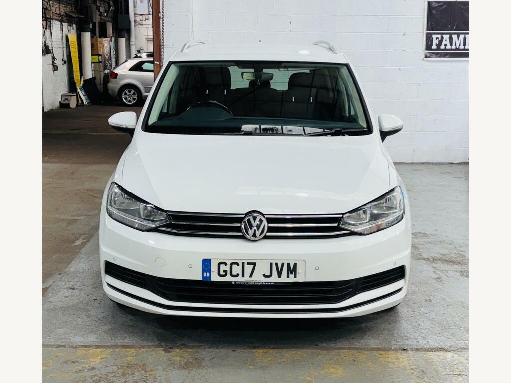 Volkswagen Touran 1.6 Tdi Bluemotion Tech Se Dsg Euro 6 S S White #2