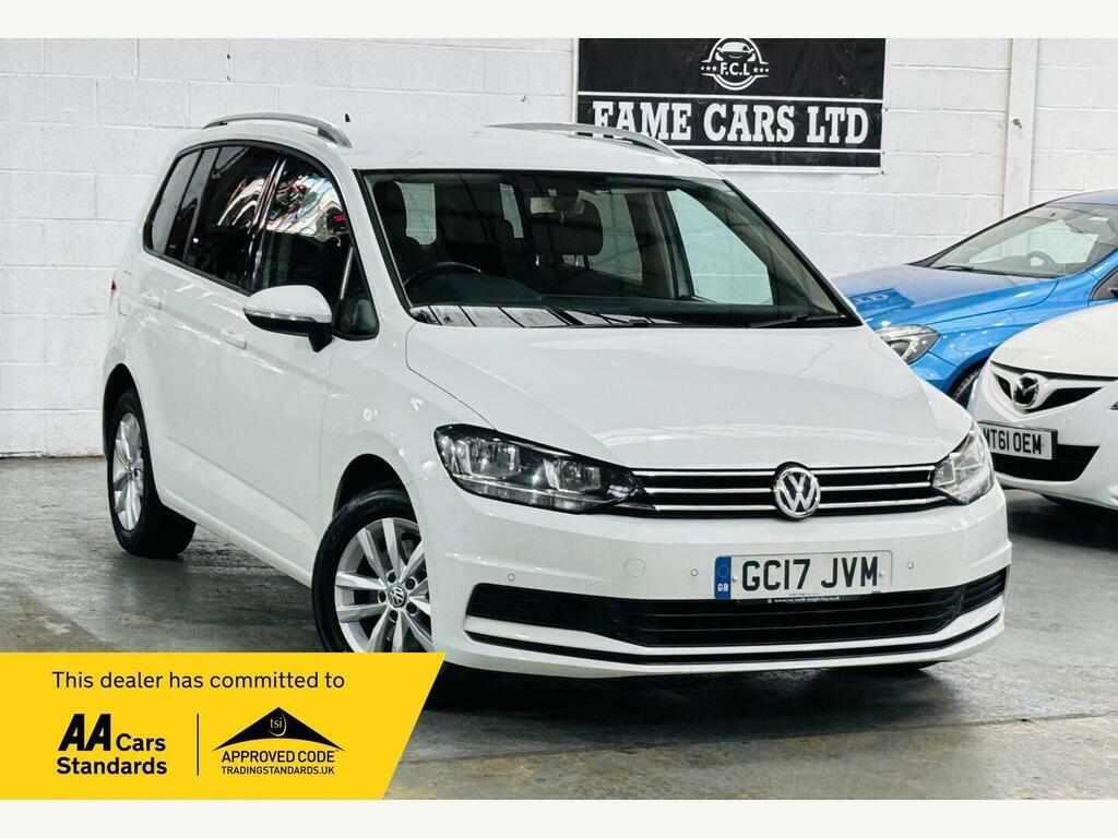 Volkswagen Touran 1.6 Tdi Bluemotion Tech Se Dsg Euro 6 S S White