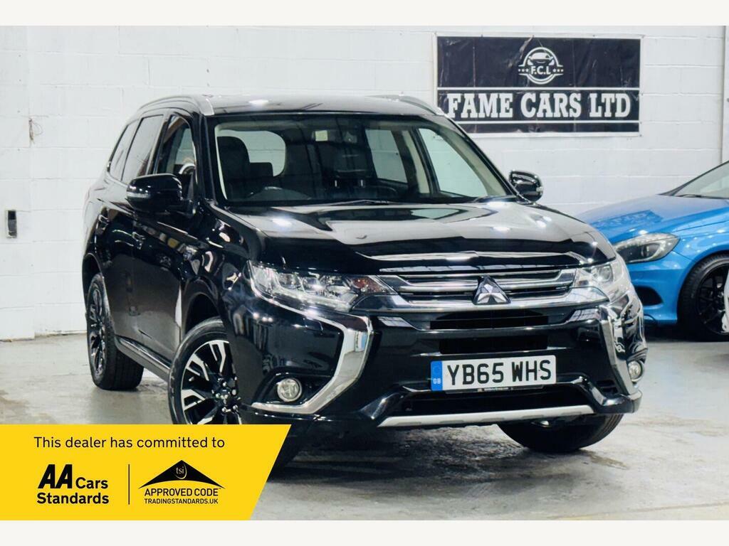 Mitsubishi Outlander 2.0H 12Kwh Gx4h Cvt 4Wd Euro 6 S S Black