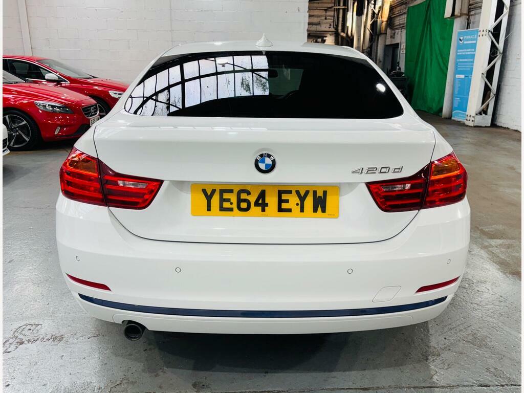 BMW 4 Series Gran Coupe 2.0 420D Sport Euro 6 S S White #5
