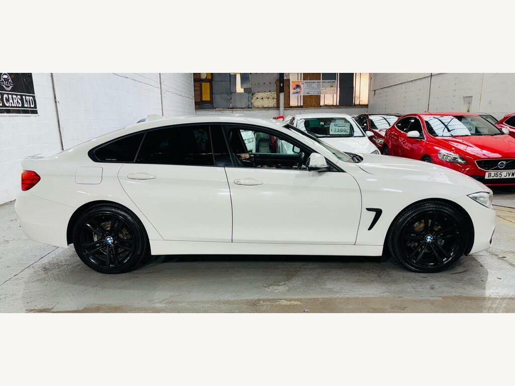 BMW 4 Series Gran Coupe Coupe 2.0 420D Sport Euro 6 Ss 20141 White #7