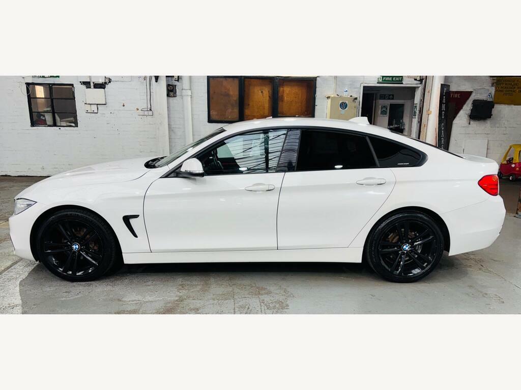 BMW 4 Series Gran Coupe Coupe 2.0 420D Sport Euro 6 Ss 20141 White #8