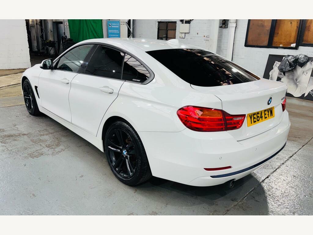 BMW 4 Series Gran Coupe 2.0 420D Sport Euro 6 S S White #6