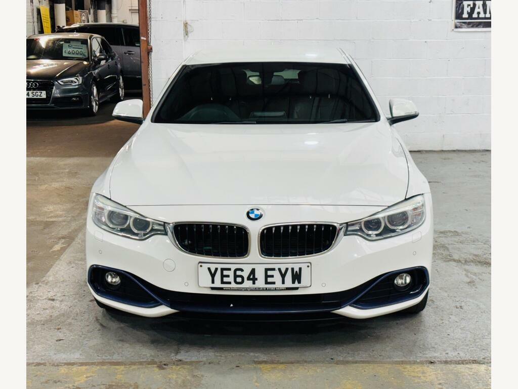 BMW 4 Series Gran Coupe 2.0 420D Sport Euro 6 S S White #2