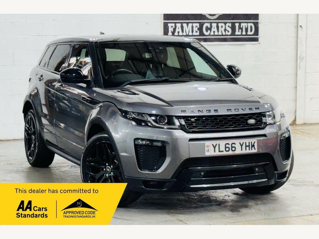 Land Rover Range Rover Evoque 2.0 Ed4 Se Tech Suv Fwd Euro 6 Black #1