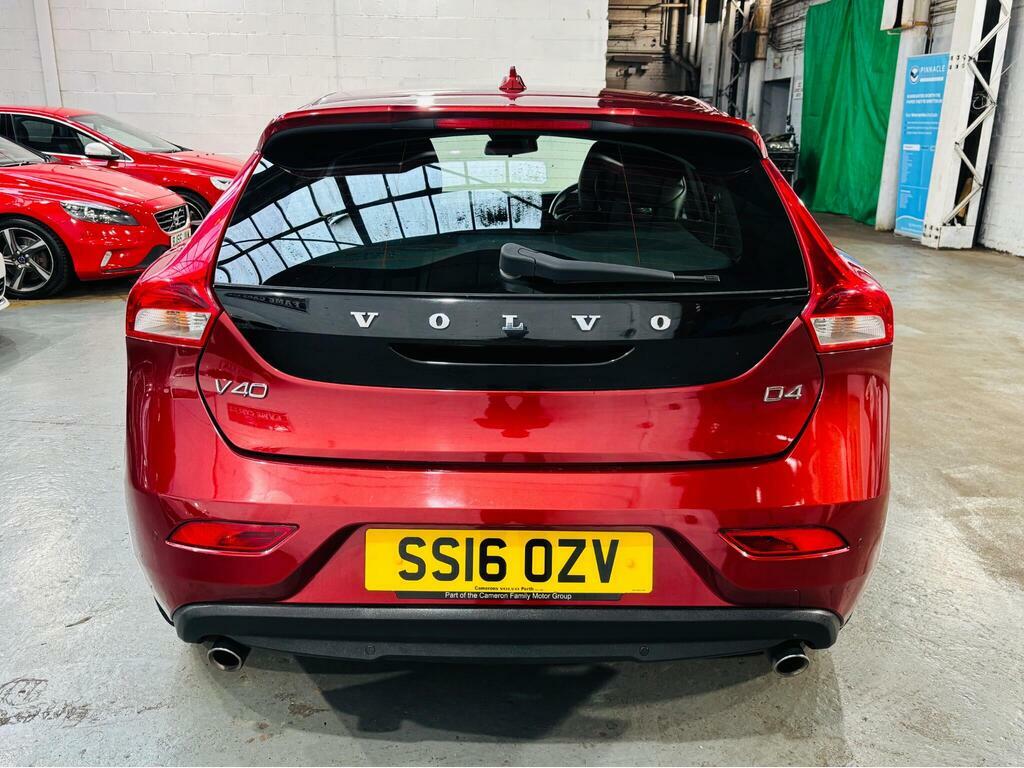 Volvo V40 2.0 D4 Se Lux Nav Euro 6 S S Red #5
