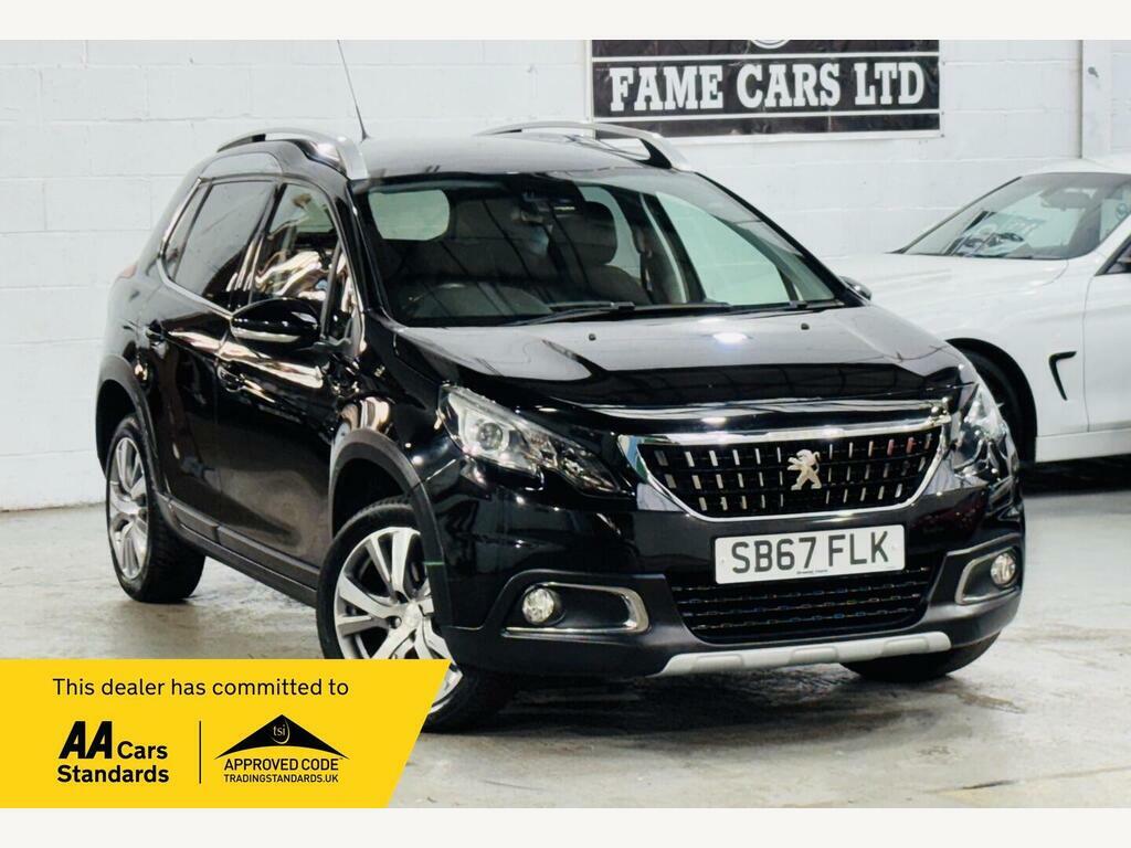 Peugeot 2008 1.2 Puretech Allure Eat Euro 6 S S Black