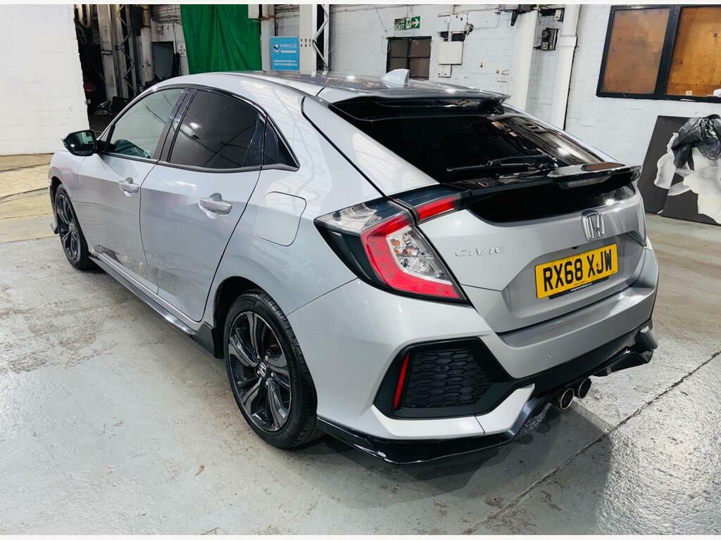 Honda Civic 1.5 Vtec Turbo Gpf Sport Cvt Euro 6 S S Silver #6