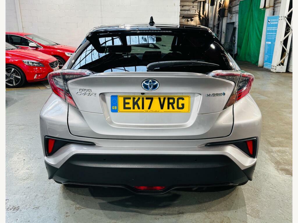 Toyota C-Hr 1.8 Vvt-h Dynamic Cvt Euro 6 S S Silver #5