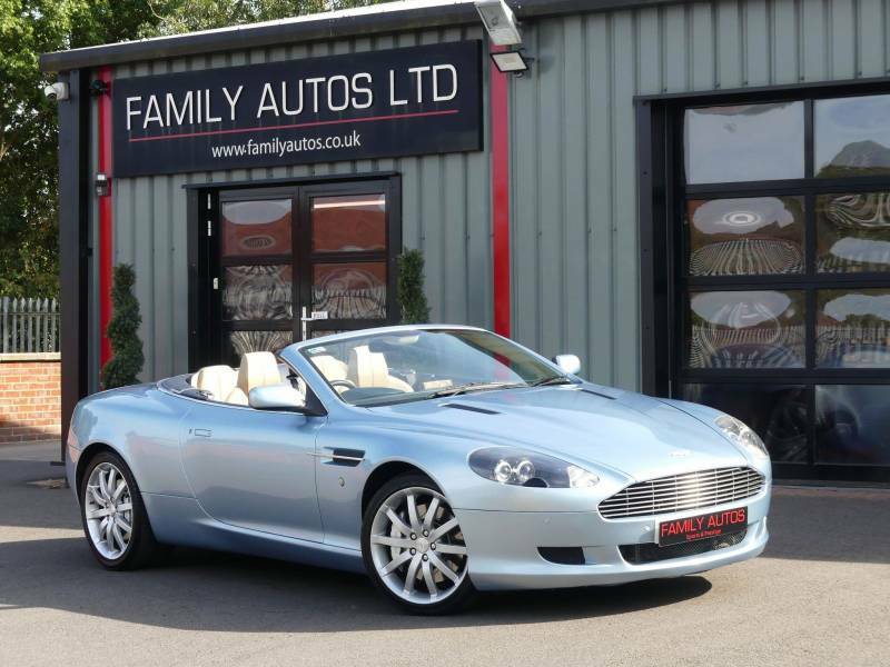 Aston Martin DB9 V12 Volante Touchtronic Silver