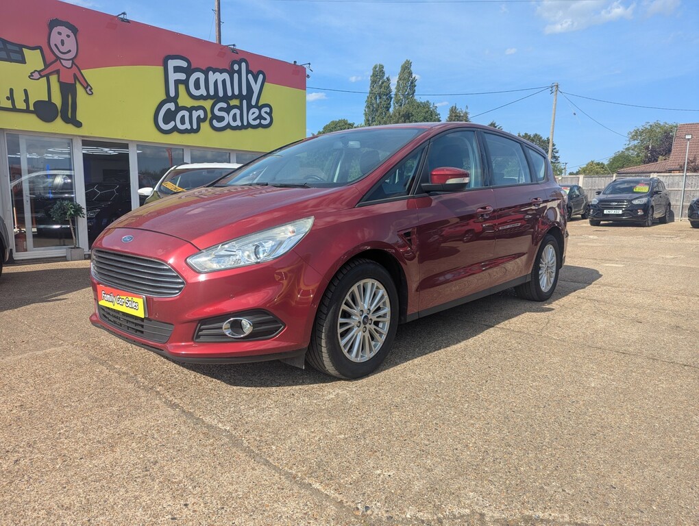 Ford S-Max 2.0 Tdci Zetec Red