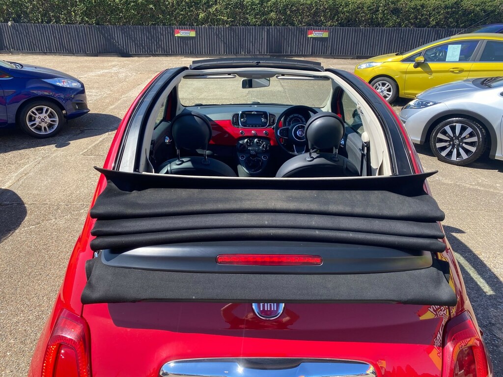 Fiat 500C 0.9 New 500C 0.9 Twinair 105Hp Lounge Convertible Red #2